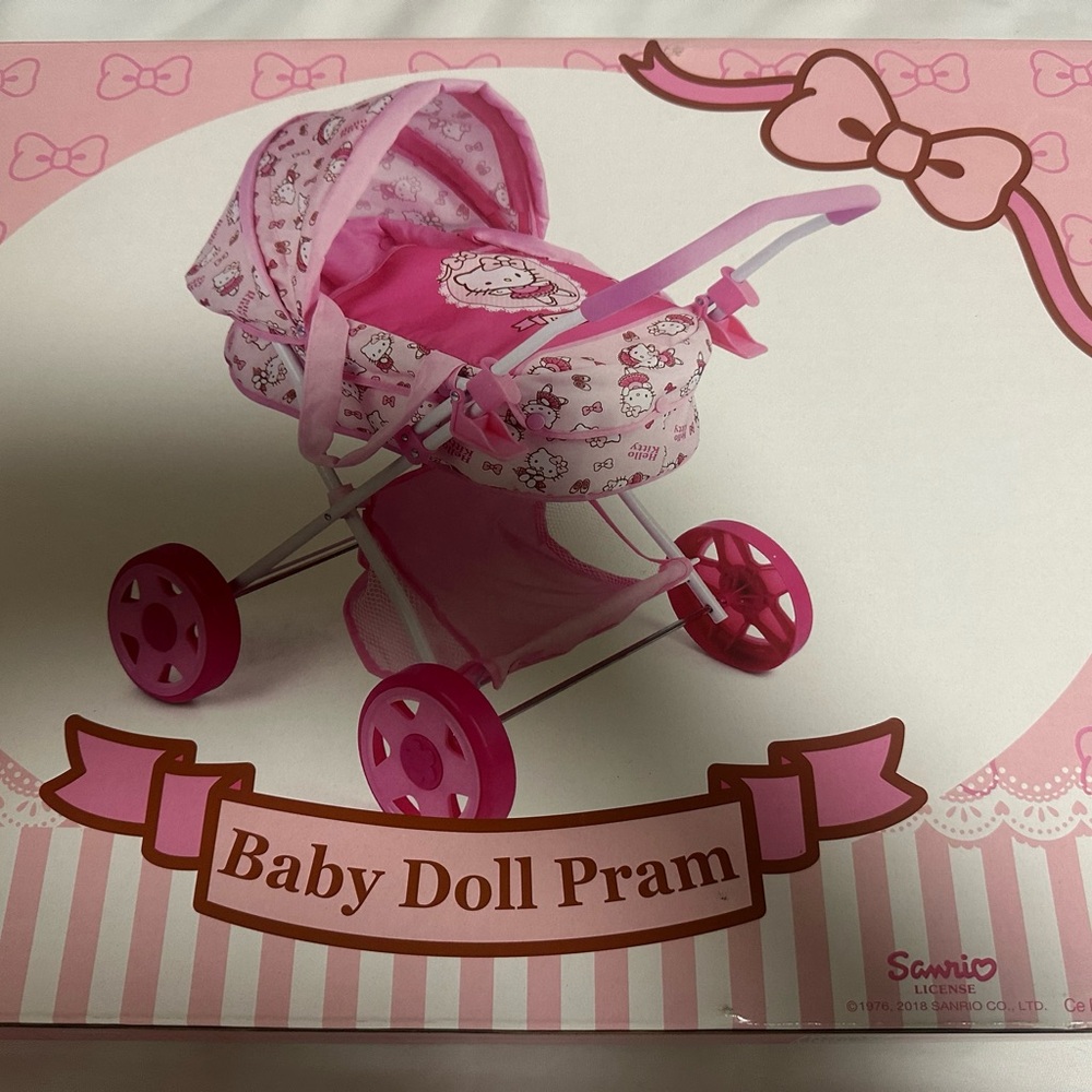 Sanrio Pink Baby Doll Stroller - Picture 2 of 16